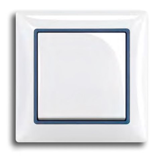 Прохідний вимикач ABB Basic 55 2006/6 UC-94-507 (альпійський білий)