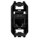 RJ45 розетка ABB Sky 2018.5 cat.5е із супортом