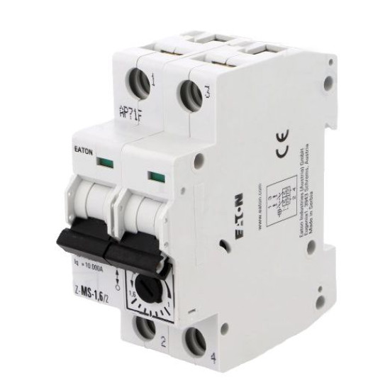 Автомат захисту двигуна Eaton Moeller Z-MS-1,6/2