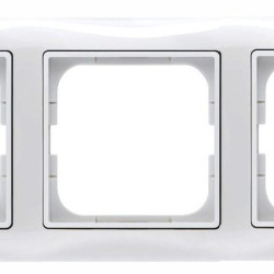 П'ятимісна рамка ABB Basic 55 2515-94-507 (альпійський білий)