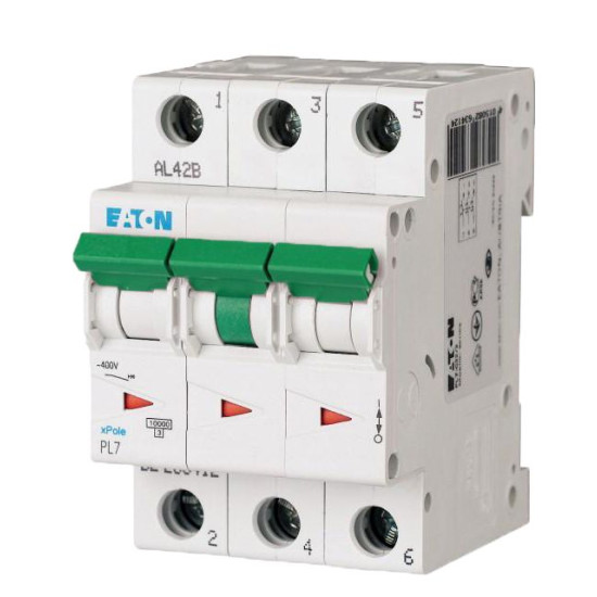 Електричний автомат Eaton Moeller PL7-D6/3