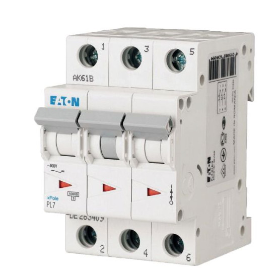 Автоматичний вимикач Eaton Moeller PL7-D16/3