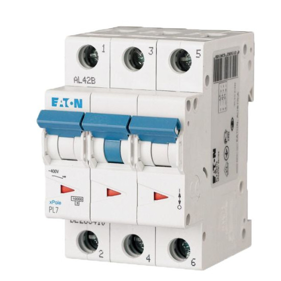 Автоматичний вимикач Eaton Moeller PL7-D20/3