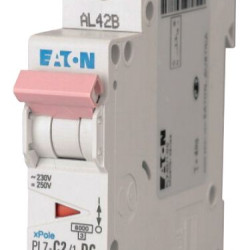 Автоматичний вимикач Eaton PL7-C2/1-DC 250В DC 2А C