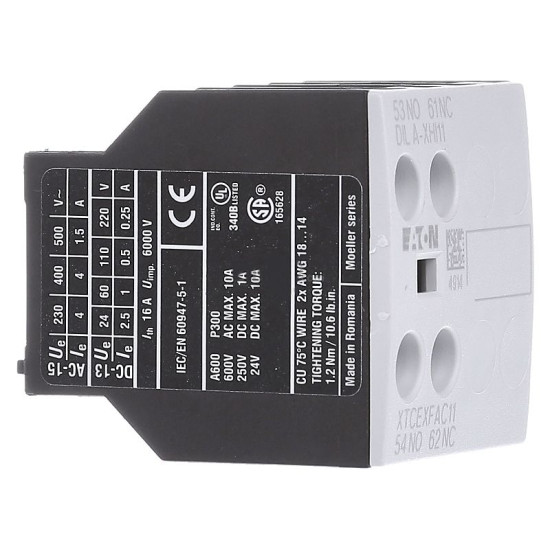 Додатковий контакт Eaton Moeller DILA-XHI20