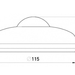 Датчик руху E.Next e.sensor.pir.07.white