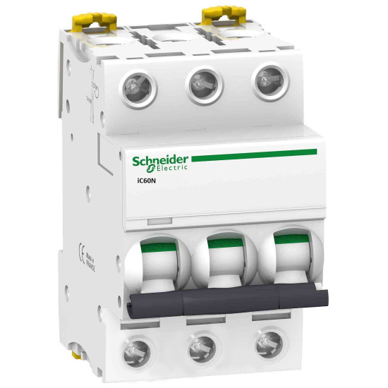 Автоматичний вимикач Schneider Electric iC60N 3P 10A C