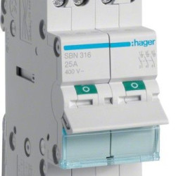 Вимикач навантаження Hager SBN316 3P 16А/400В 2м