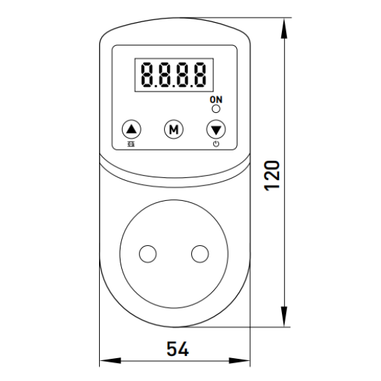 Реле напруги E.Next e.control.v07
