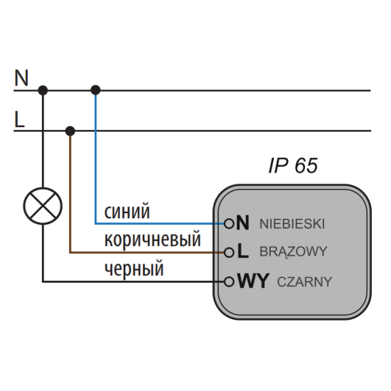 Сутінкове реле ETI ETS-16B 230V AC