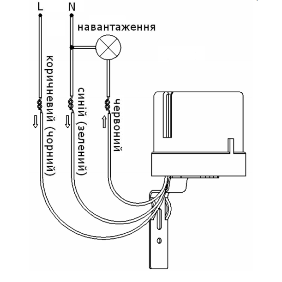 Сутінкове реле Аско-Укрем ДР-303, 25А