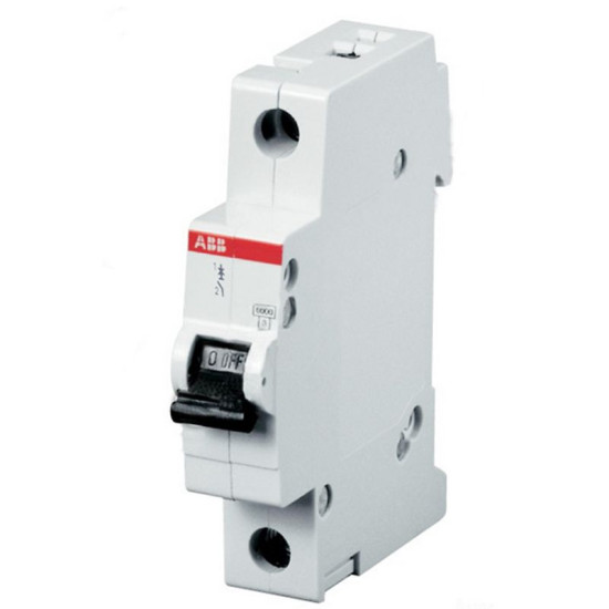 Автомат електроживлення ABB SH201-C16 тип C 16А