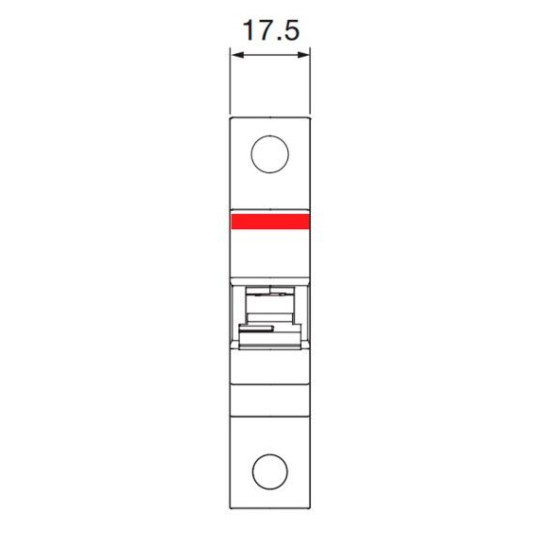 Електроавтомат ABB SH201-C6 тип C 6А