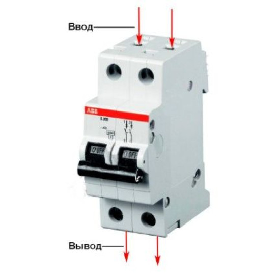 Електричний автомат ABB S201-C10N C 10А 1+NP
