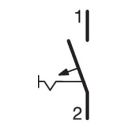 Автомат електроживлення NCN102 (1р, С, 2А) Hager