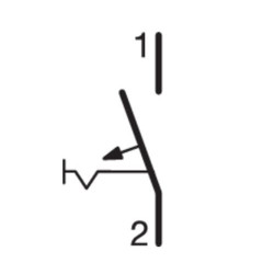 Автоматичний вимикач NCN104 (1р, С, 4А) Hager