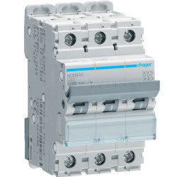 Електроавтомат NCN340 (3р, С, 40А) Hager