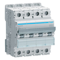 Автомат електроживлення NCN406 (4р, С, 6А) Hager