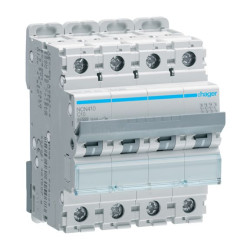 Автомат захисту мережі NCN410 (4р, С, 10А) Hager