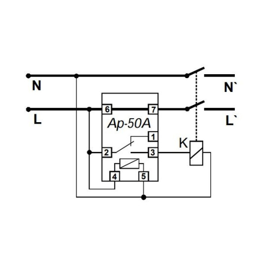 Реле контролю струму АP-50А