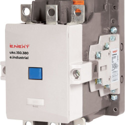 Контактор e.industrial.ukc.150.380, 150А, 380В, no+nc E-Next