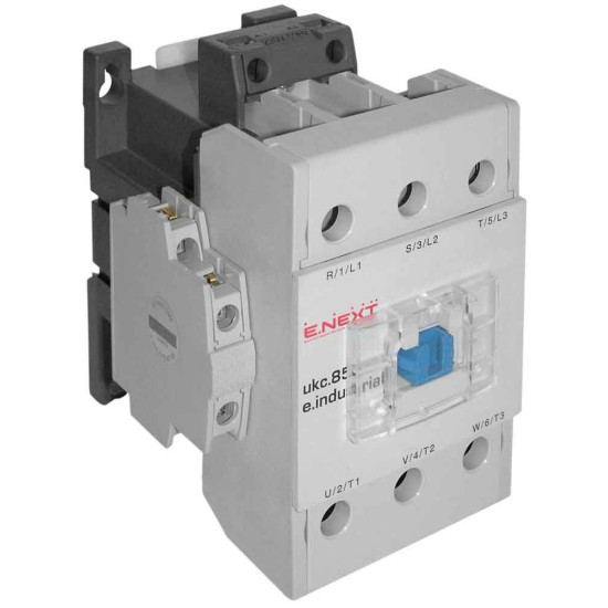 Контактор e.industrial.ukc.85.24, 85А, 24В, no+nc E-Next