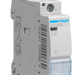 Контактор Hager 25A ESC225 (2НВ, 230В) 1м