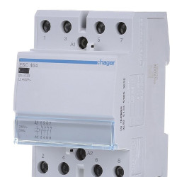 Контактор 63A ESC464 (4НЗ, 230В) 3м Hager