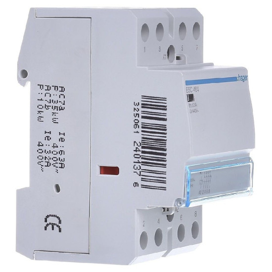 Контактор 63A ESC464 (4НЗ, 230В) 3м Hager