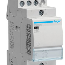 Контактор 25A ESC325 (3НВ, 230В) 2м Hager