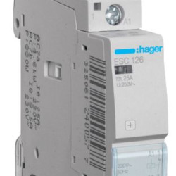 Контактор 25A ESC126 (1НЗ, 230В) 1м Hager
