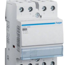 Контактор 63A ESC466 (3НТ+1НЗ, 230В) 3м Hager