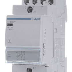 Контактор 25A ESD425 (4НО, 24В) 2м Hager