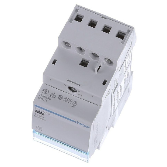 Контактор 25A ESD425 (4НО, 24В) 2м Hager