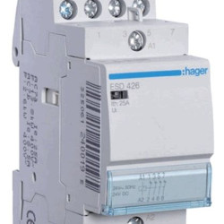 Контактор 25A ESD426 (4НЗ, 24В) 2м Hager