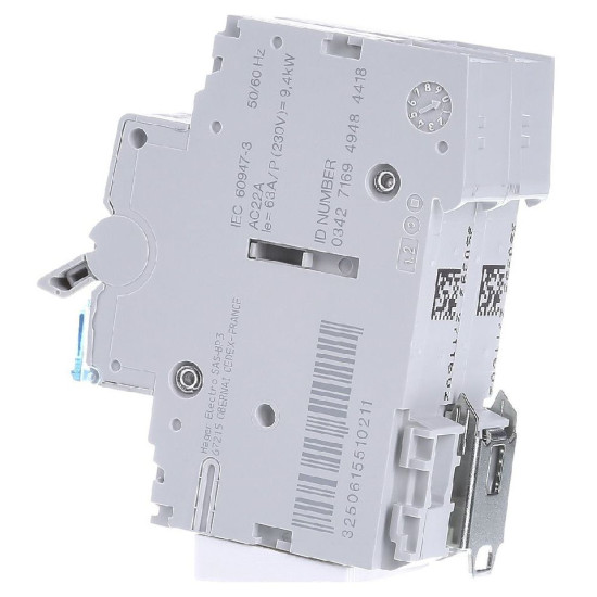Вимикач навантаження Hager SBN263 2P 63А/400В 2м