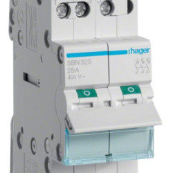 Вимикач навантаження Hager SBN325 3P 25А/400В 2м