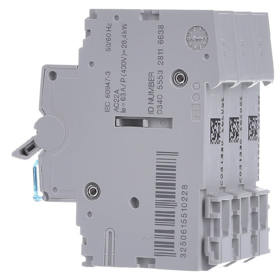 Вимикач навантаження Hager SBN363 3P 63А/400В 3м