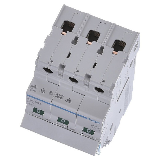 Вимикач навантаження Hager SBN363 3P 63А/400В 3м