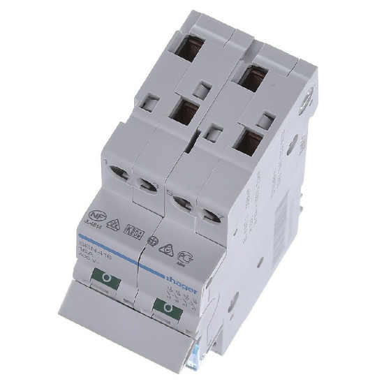 Вимикач навантаження Hager SBN416 4P 16А/400В 2м