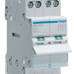 Вимикач навантаження Hager SBN432 4P 32А/400В 2м