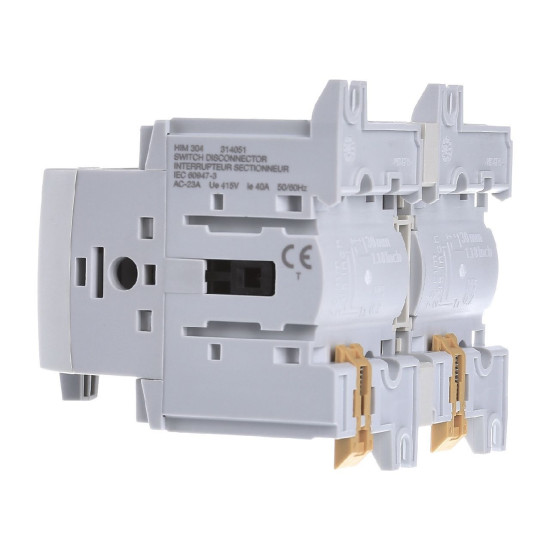 Перемикач Hager HIM304 I-0-II 40А 400/690В 3P 5м