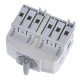 Перемикач Hager HIM304 I-0-II 40А 400/690В 3P 5м