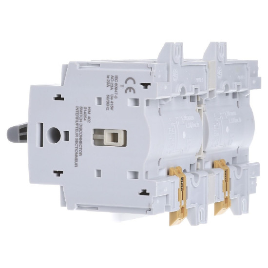 Перемикач Hager HIM402 I-0-II 20А 400/690В 4P 7м