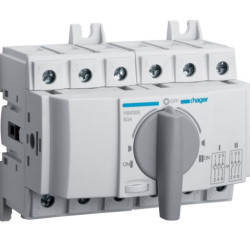 Перемикач Hager HIM306 I-0-II 63А 400/690В 3P 6м