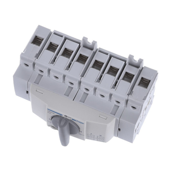 Перемикач Hager HIM406 I-0-II 63А 400/690В 4P 8м