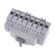 Перемикач Hager HIM406 I-0-II 63А 400/690В 4P 8м