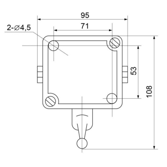 Рубильник Аско-Укрем QS5-15N A0100010002 1-0-1 на 15А