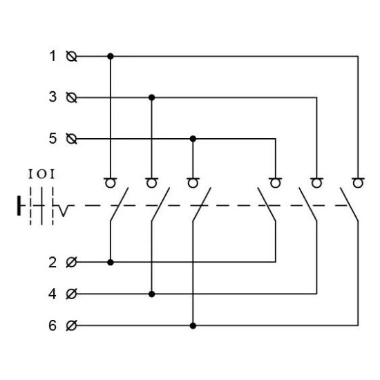 Рубильник Аско-Укрем QS5-63N A0100010008 1-0-1 на 63А