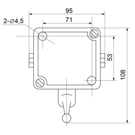 Рубильник Аско-Укрем QS5-15P/3 A0100010003 1-0-2 на 15А